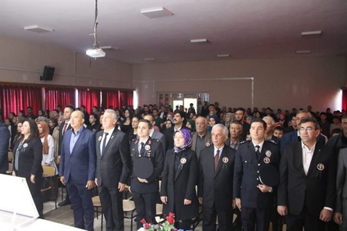 Gazi Mustafa Kemal Atatürk'ün ebediyete irtihalinin 85. Yıl dönümü münasebetiyle 10 Kasım Atatürk'ü Anma Etkinliği Düzenlendi
