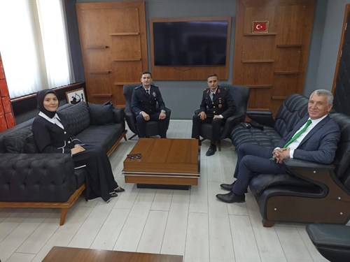 Kaymakamımız Sn. Esma ATASEVER,  Harmancık Belediye Başkanı Haşim Ali ARIKAN'a iade-i ziyarette bulundu.